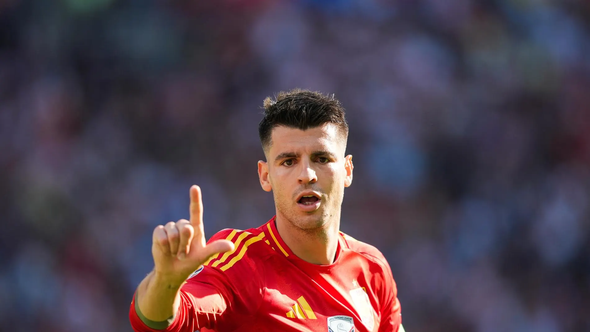 Fútbol/Selección.- Álvaro Morata: "Hemos demostrado otra vez que asfixiamos a cualquier rival arriba"