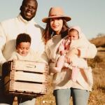 Sonia Cámara junto a su familia
