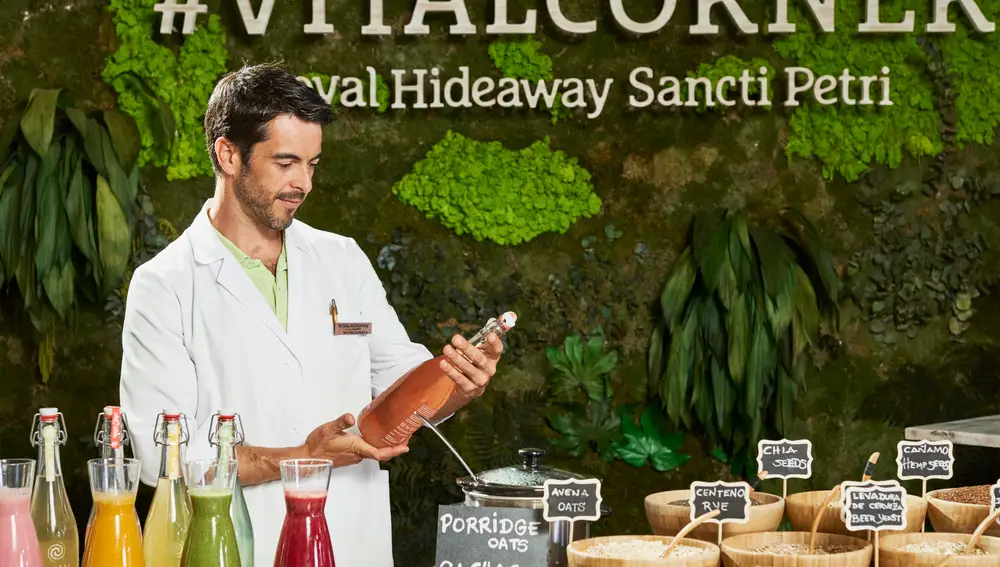 El "Vital Corner" del hotel Royal Hideaway de Novo Sancti Petri