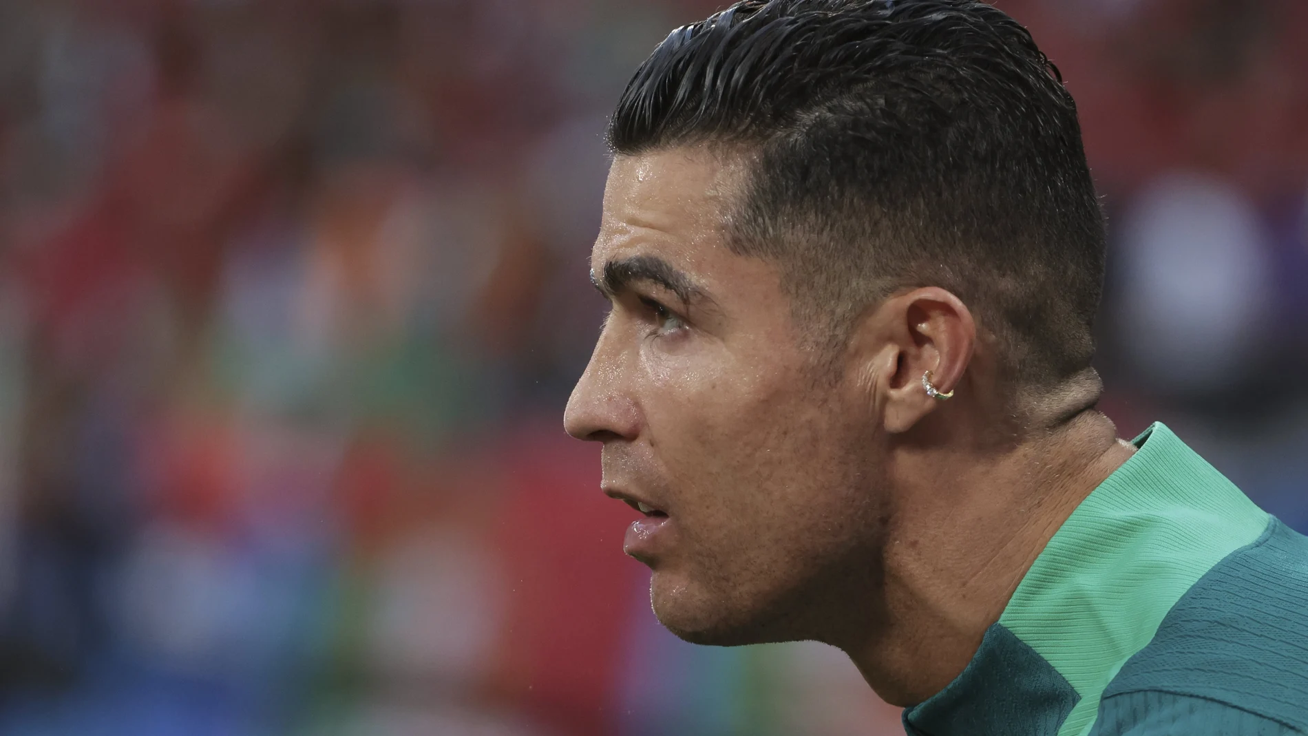 Cristiano Ronaldo of Portugal during the UEFA Euro 2024