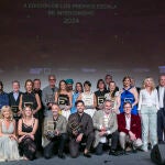 Foto de familia de los premiados en los II Premios Escala de Interiorismo