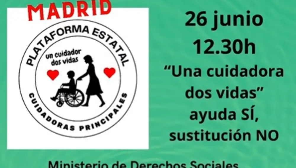 Manifestación Madres Cuidadoras