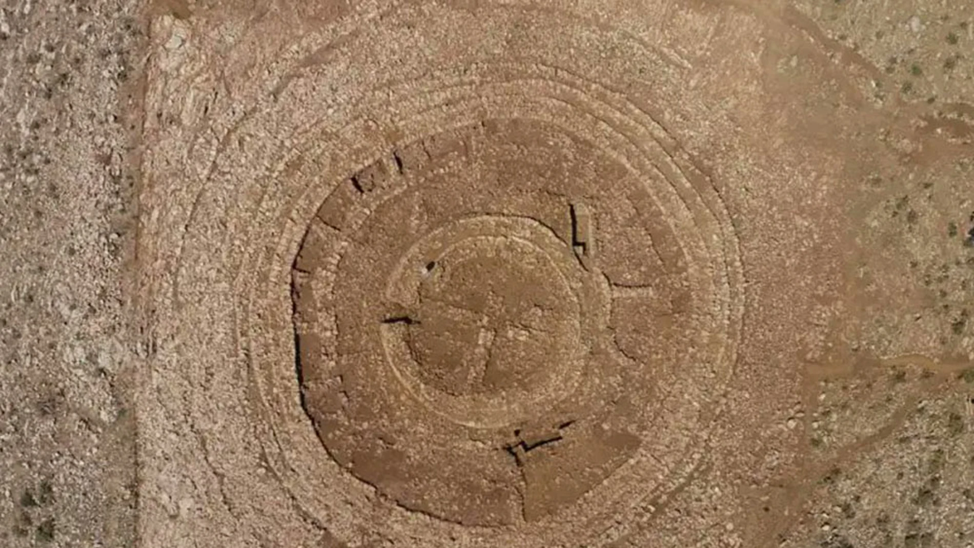 Descubren en Creta una misteriosa estructura circular