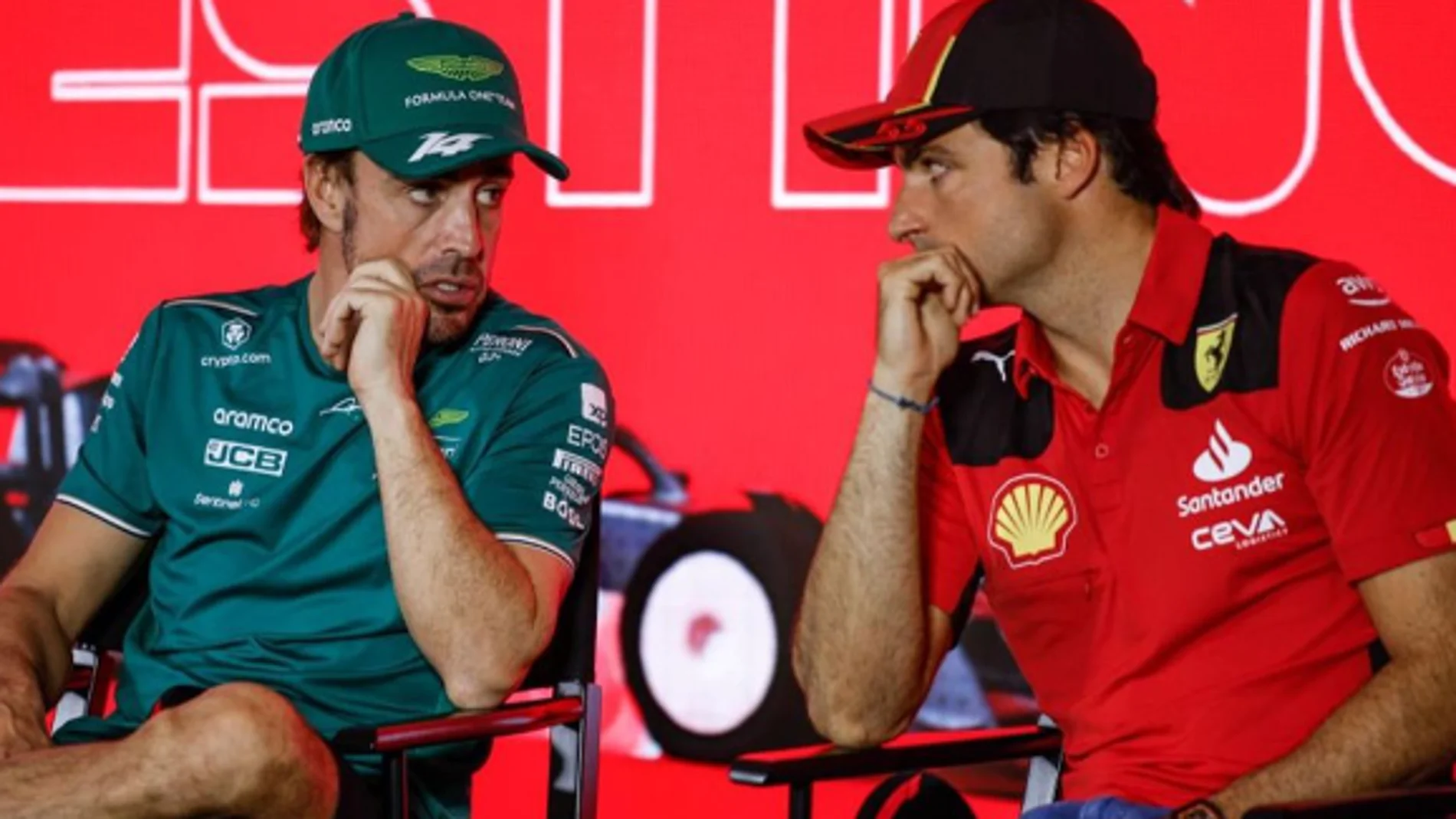 Fernando Alonso y Carlos Sainz
