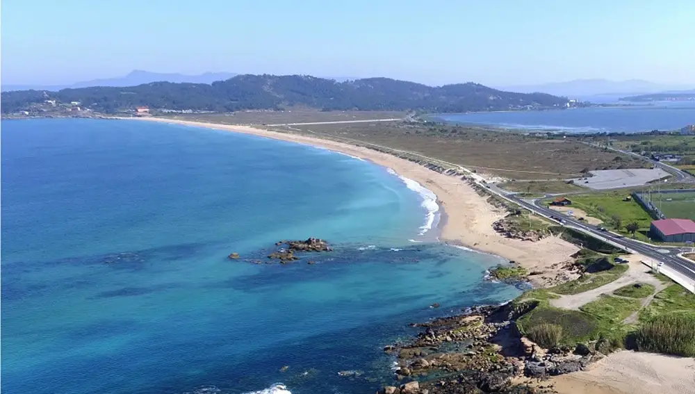 Playa de la Lanzada.