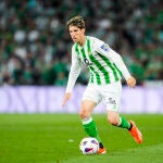 Juan Miranda con el Betis