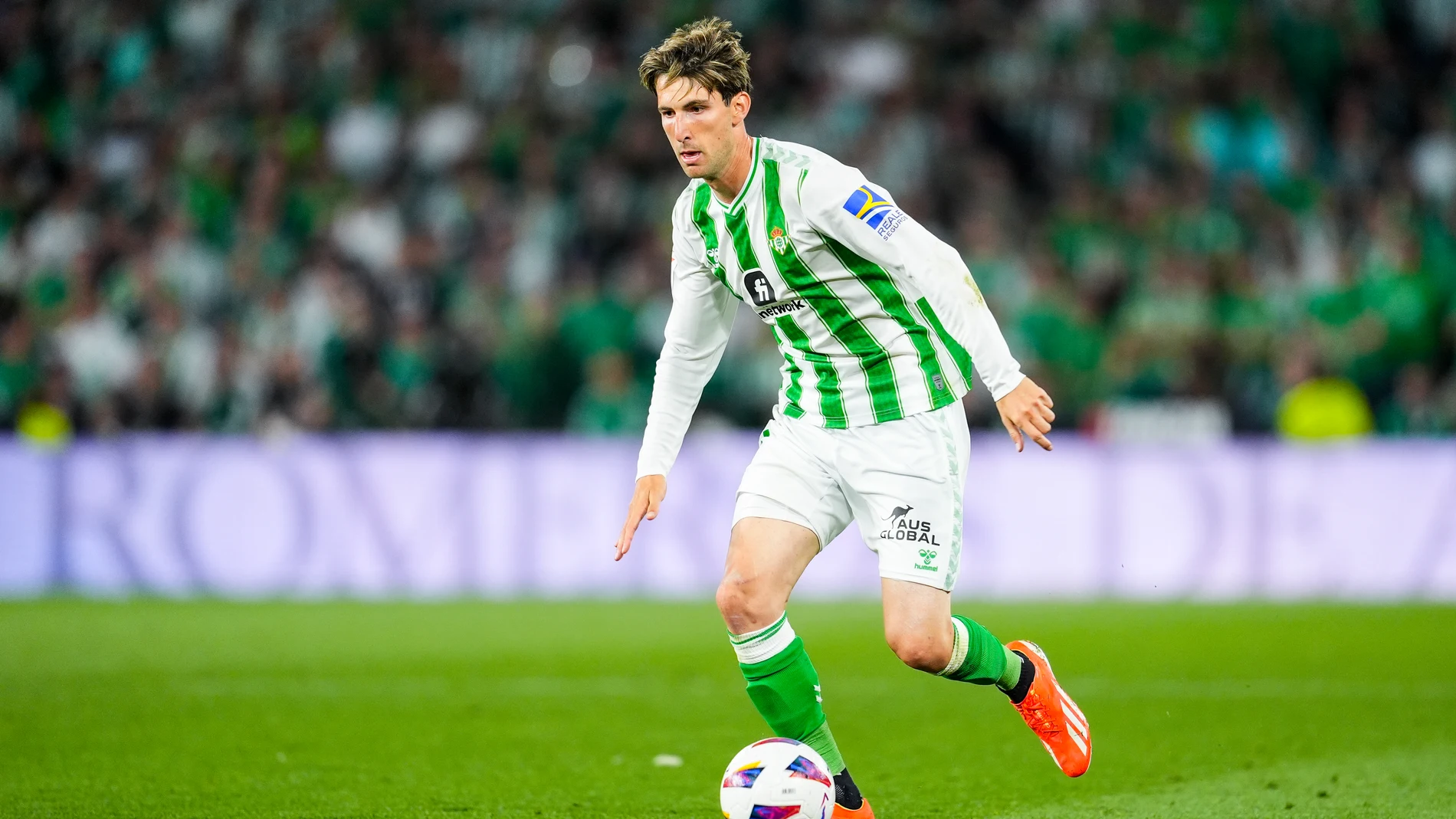 Juan Miranda con el Betis
