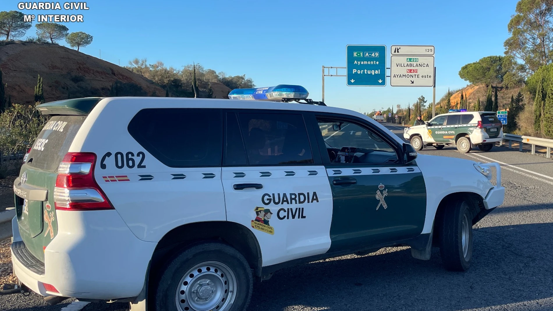 La Guardia Civil en Ayamonte