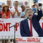 Electoral meeting of New Popular Front candidates in Southern France