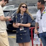 El look de Clara Chía en la Fórmula 1.