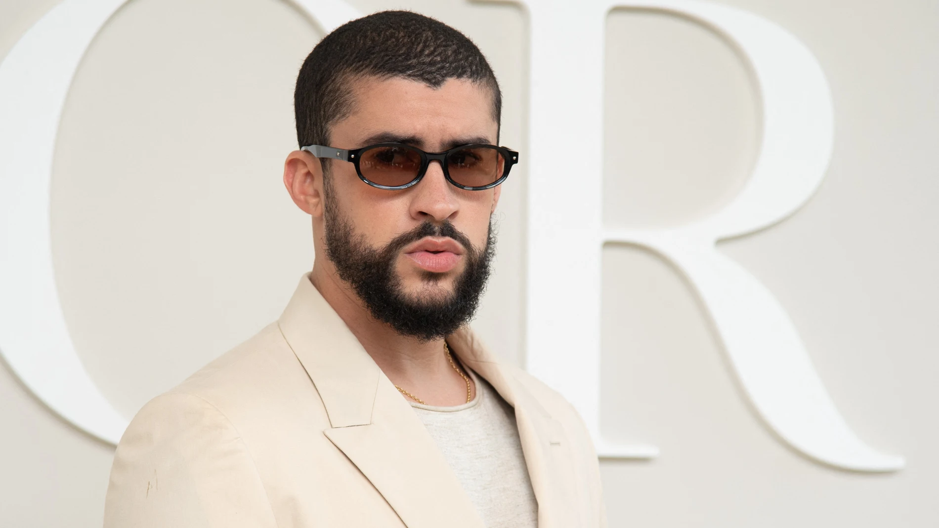 Bad Bunny, en el desfile de Dior en París