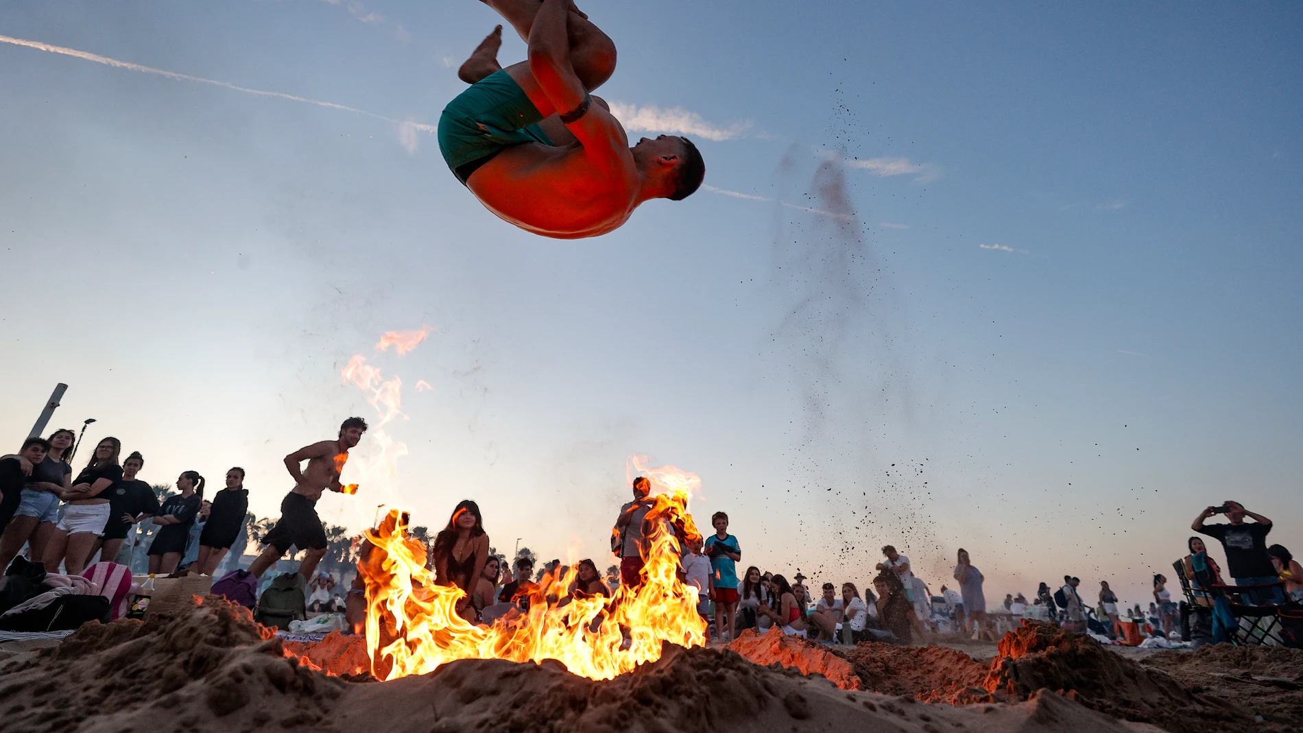 Las playas de Valencia han acogido a 130.000 personas en San Juan
