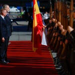 El rey visita Letonia