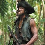 Tamayo Perry, en "Piratas del Caribe"