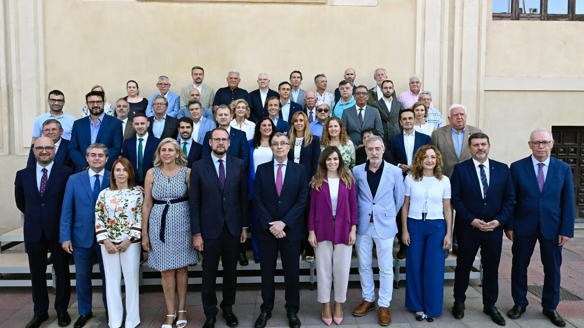 El alcalde de Murcia, José Ballesta, ha presidido hoy la reunión del Consejo Social de la Ciudad (CSM)