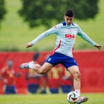 Entrenamiento selección española