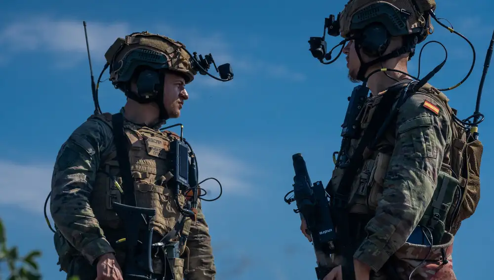 Los visores en el casco serán claves para las comunicaciones entre los soldados en el futuro