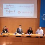 Momento de la firma del acuerdo entre ambas instituciones