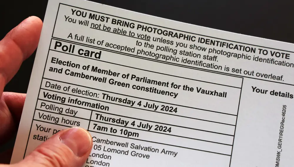 UK General Election polling day