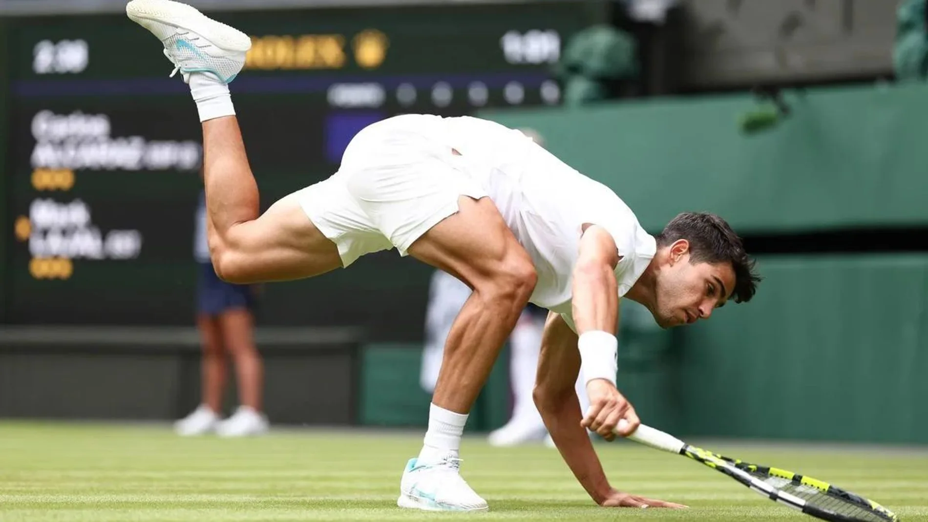 El detalle de las zapatillas de Carlos Alcaraz en Wimbledon que pocos han reconocido