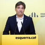 Sergi Sabrià abandona el Govern, pese a desmarcarse de los carteles y entre críticas a Junqueras