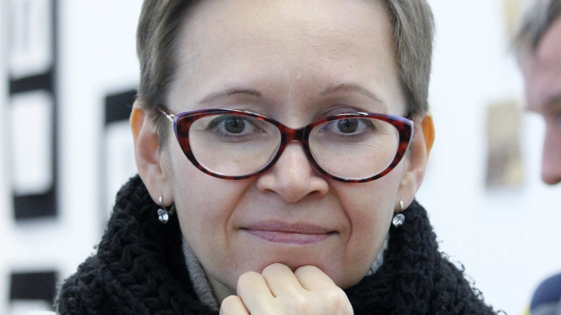 La escritora rusa Guzel Yájina