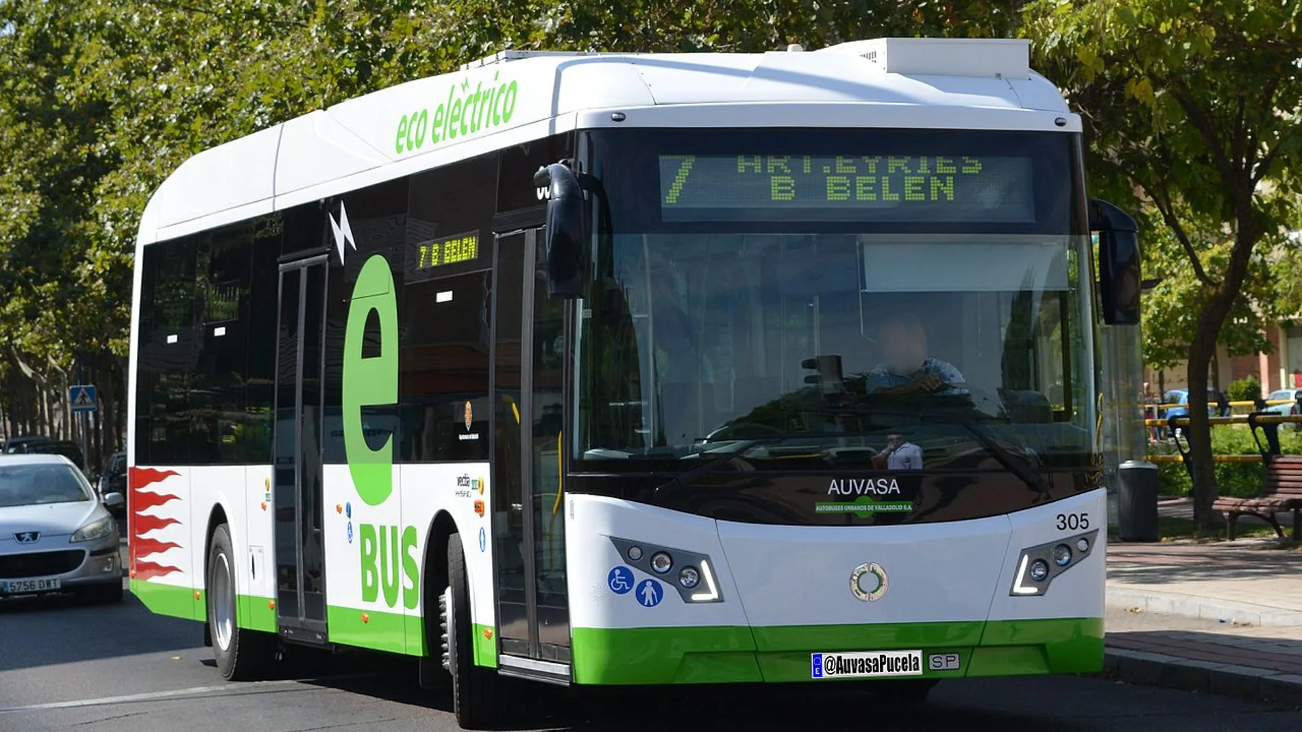 Autobús urbano en Valladolid