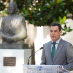 Juanma Moreno interviene en el acto conmemorativo del 139 aniversario del nacimiento de Blas Infante