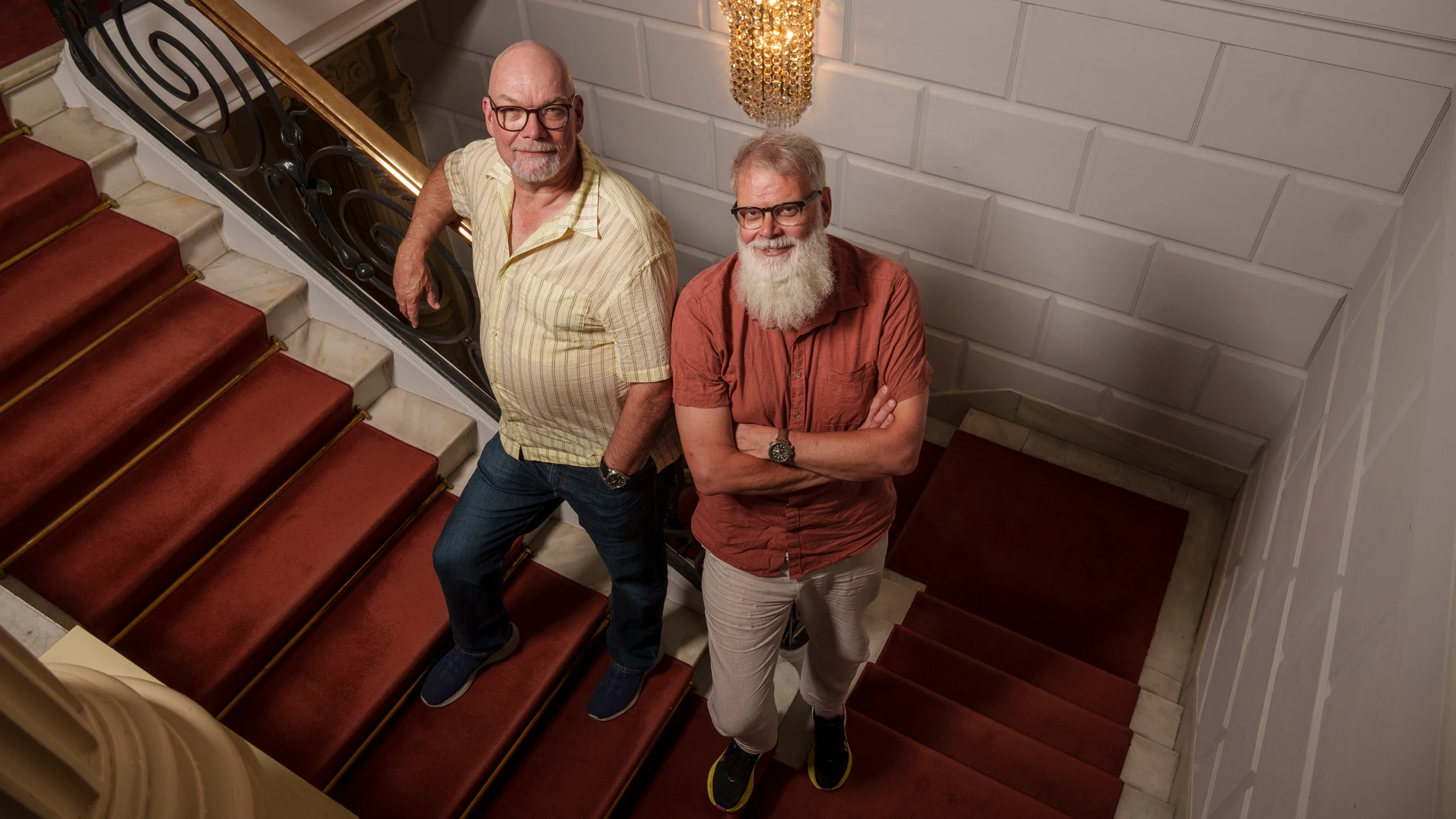 Michael Hjorth y Hans Rosenfeldt
