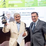 Día internacional de las cooperativas. Premio a la labor artística a Abel Hernández. © Gonzalo Pérez Mata