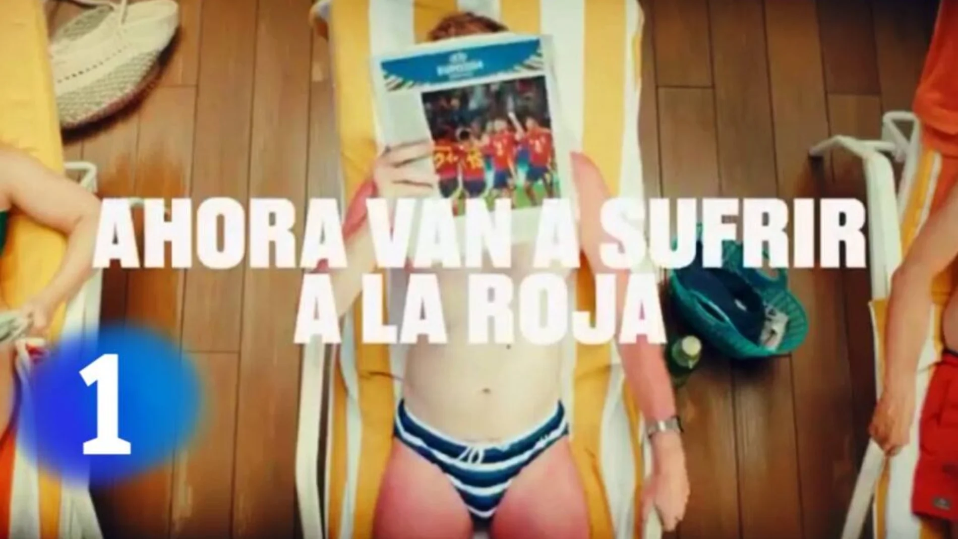 Imagen de la promo del partido España-Alemania