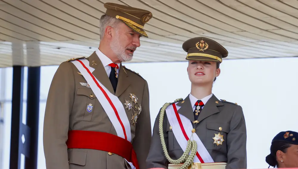 El Rey Felipe y la Princesa Leonor en Lleida.