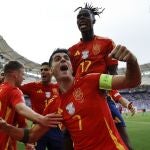 Gol de Dani Olmo contra Alemania.