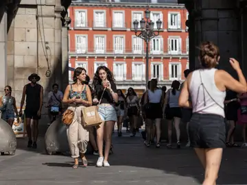 Calor en Madrid. David Jar ola de calor en Madrid