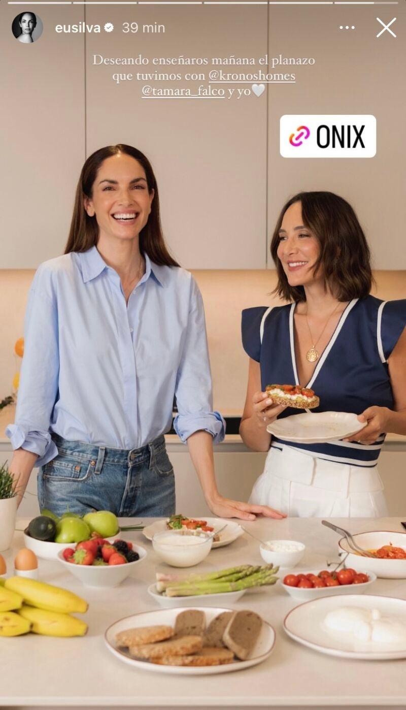 Eugenia Silva y Tamara Falcó.