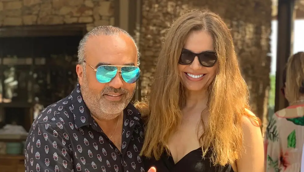 Chico Castillo y Nasrin Zhiyan en Marbella