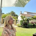 Carmen Lomana en Marbella.
