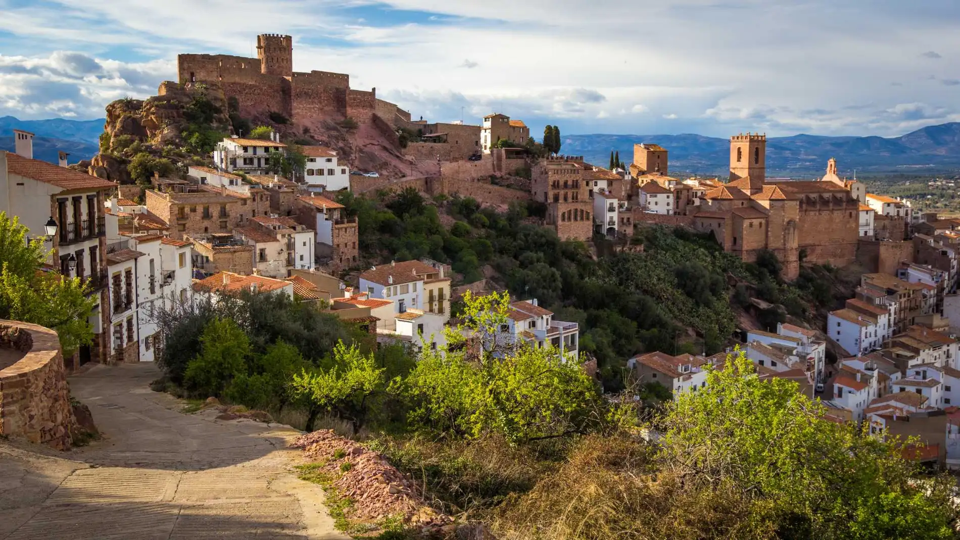 Imagen de la localidad de Vilafamés, en el interior de la provincia de Castellón