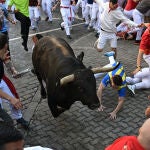Primer encierro en el Día de San Fermín