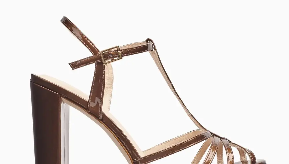 Sandalias de tacón modelo 'Zircon'.