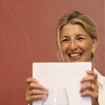 Yolanda Díaz participa en el curso ‘Una legislatura social y de cambio: la democracia en la empresa’ en San Lorenzo del Escorial