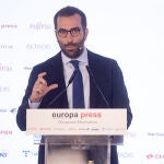 Carlos Cuerpo protagoniza un desayuno informativo de Europa Press 
