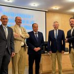 El presidente del Consejo de Cuentas de Castilla y León, Mario Amilivia, durante la jornada celebrada en Salamanca