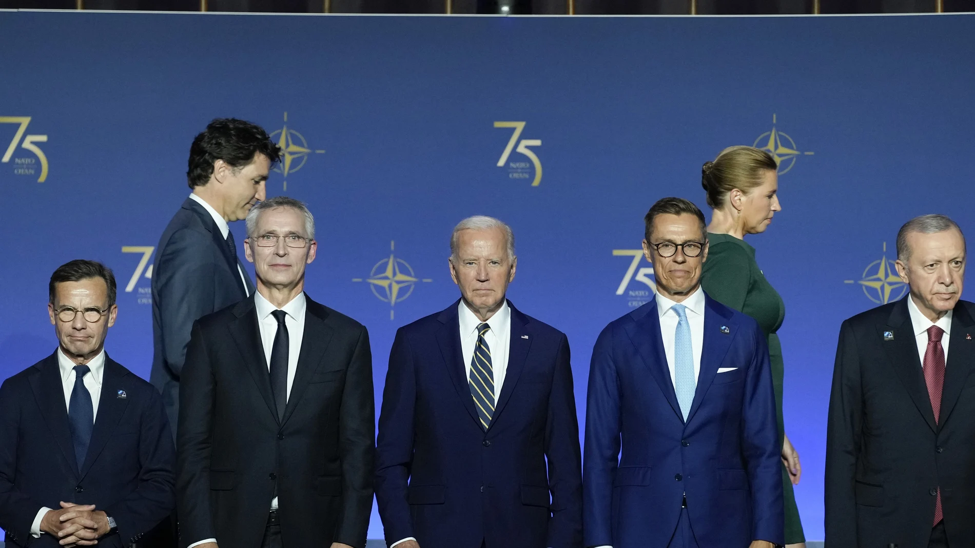 La incertidumbre sobre la candidatura de Biden ha robado la atención de la cumbre de la OTAN