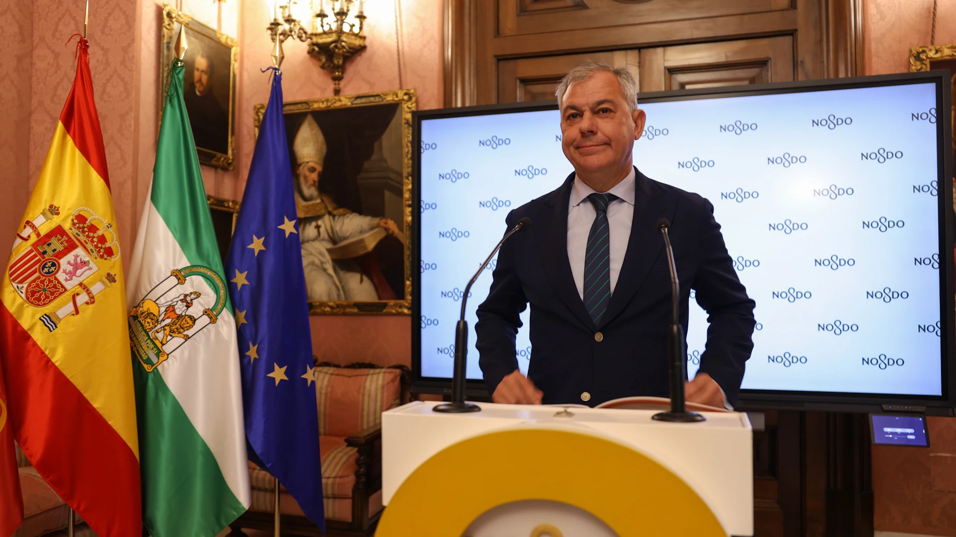 El alcalde de Sevilla, José Luis Sanz