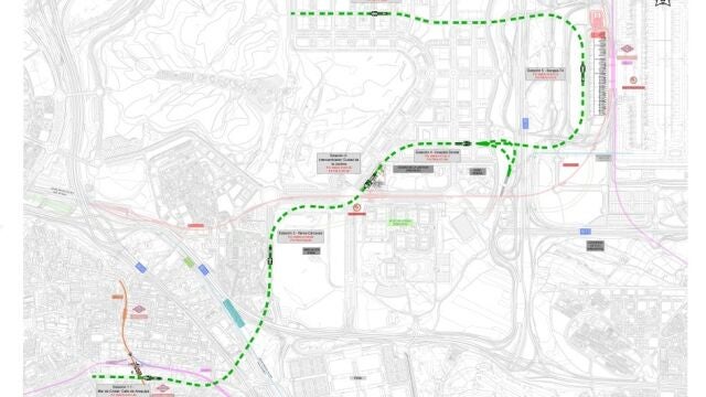 El plan para el tramo norte de L11 de Metro que unirá Mar de Cristal y Valdebebas: cinco estaciones e incluirá el Zendal