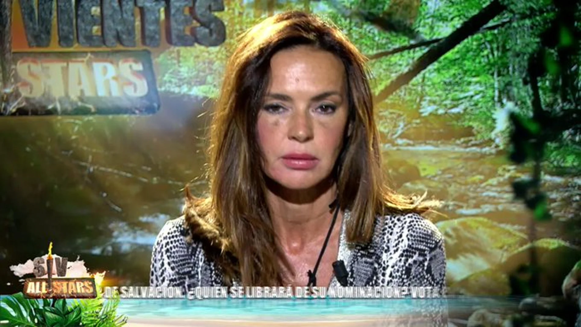 Olga Moreno confronta fuertemente con Jorge Javier Vázquez en el plató de "Supervivientes All Star"