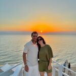 Xisca Perelló y Rafa Nadal en Grecia.