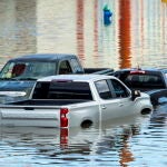 Hurrican Beryl in Houston, Texas