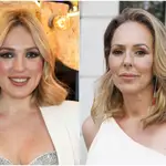 Marta Riesco y Rocío Carrasco en un montaje